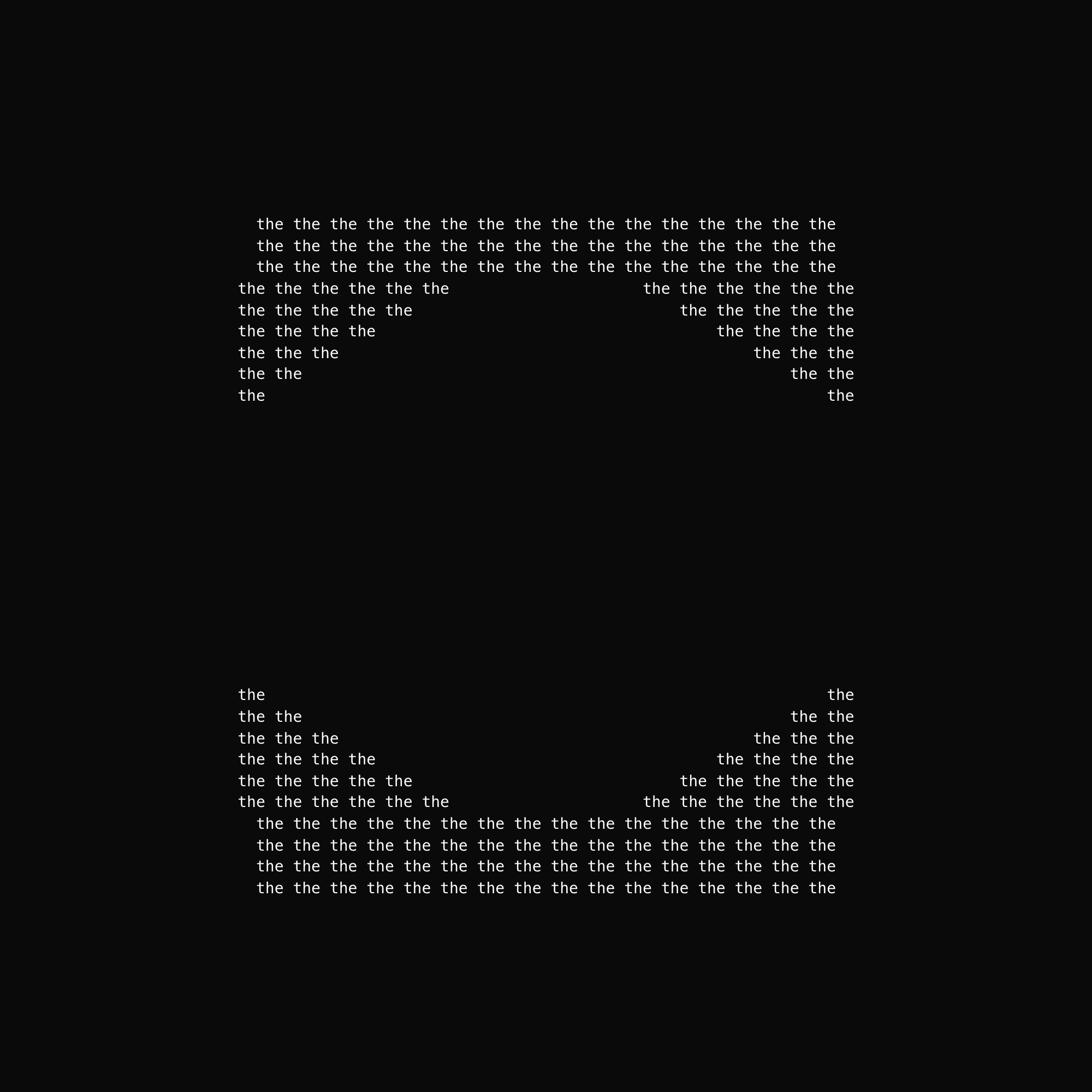 Word Matrix