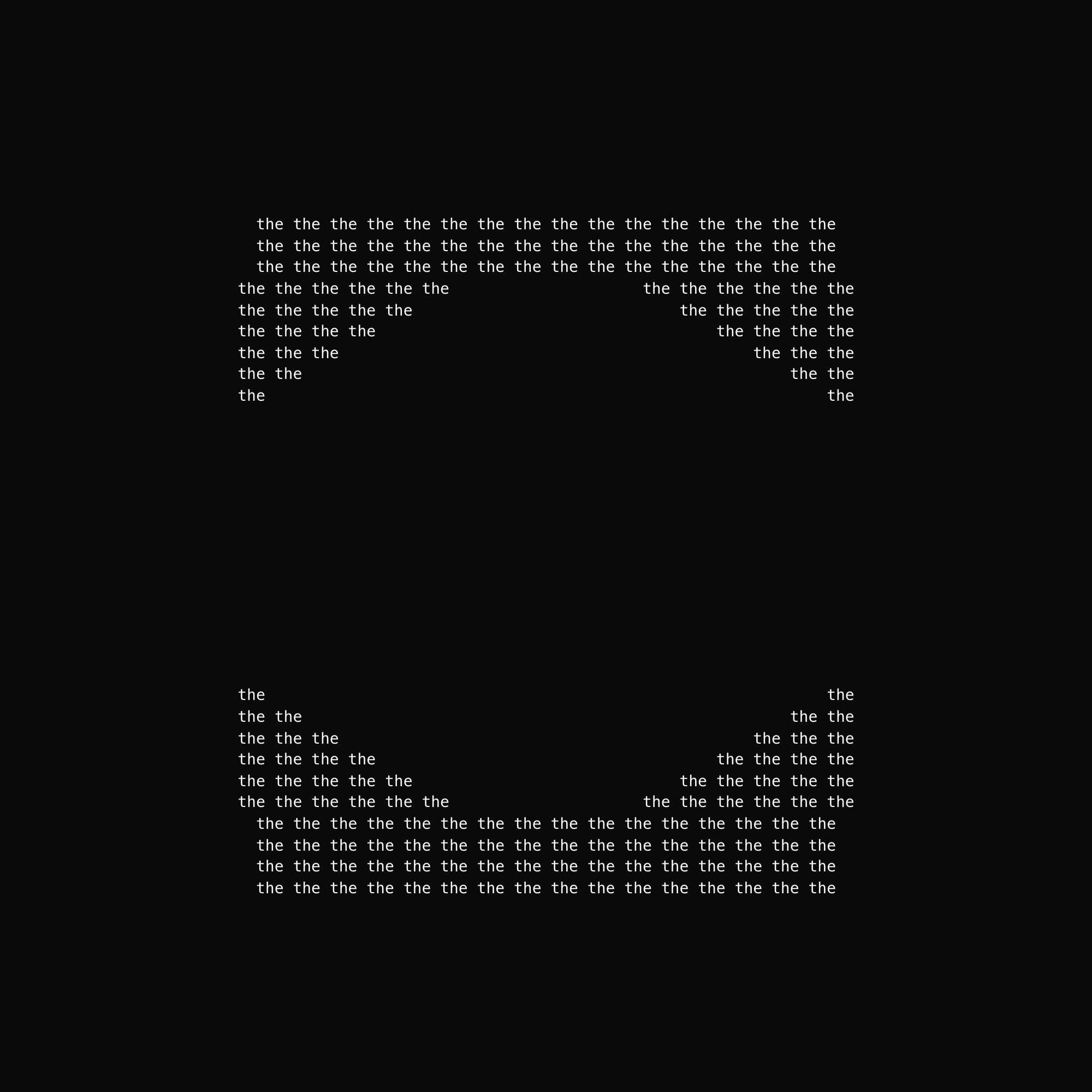 Word Matrix