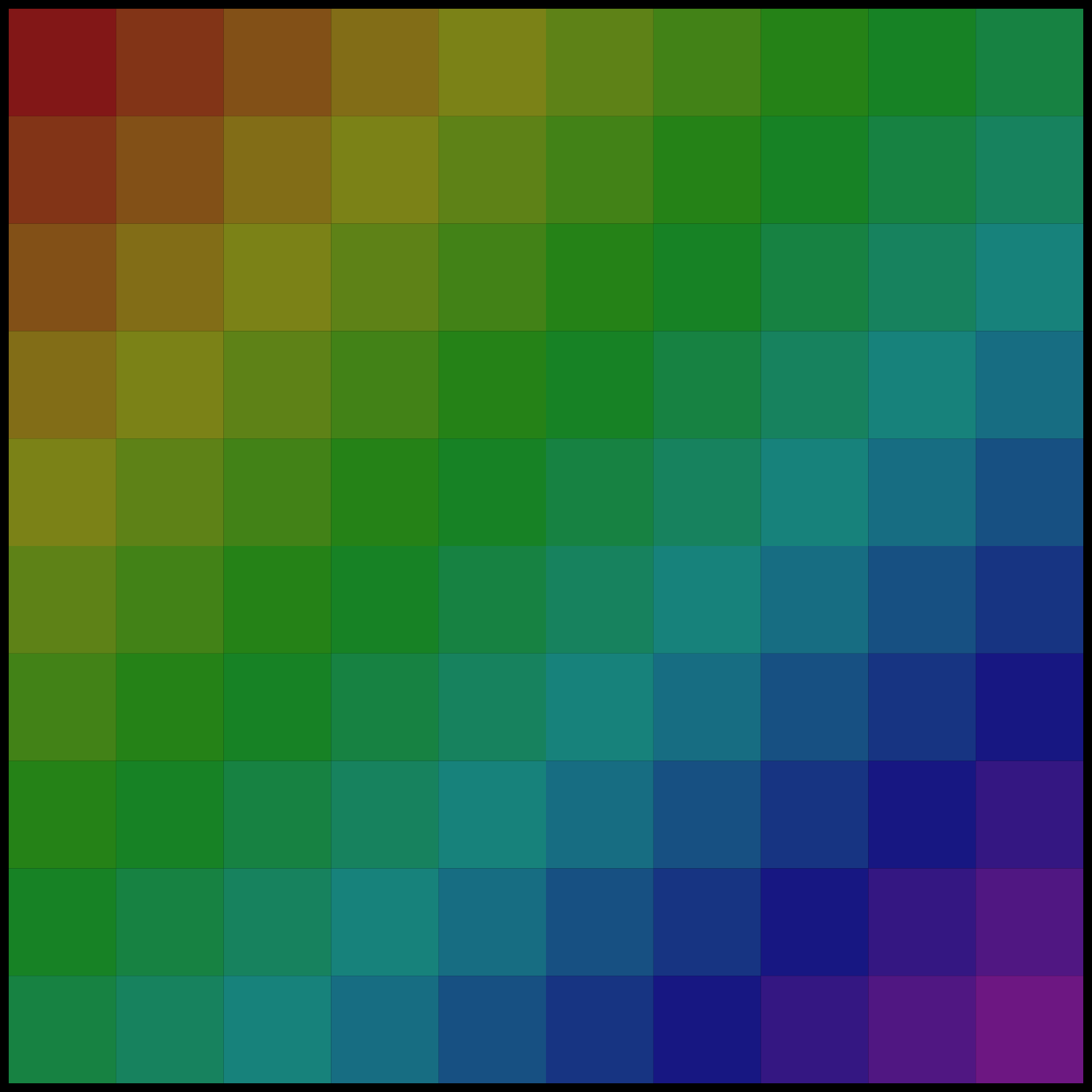 Chromatic Lattice Progression